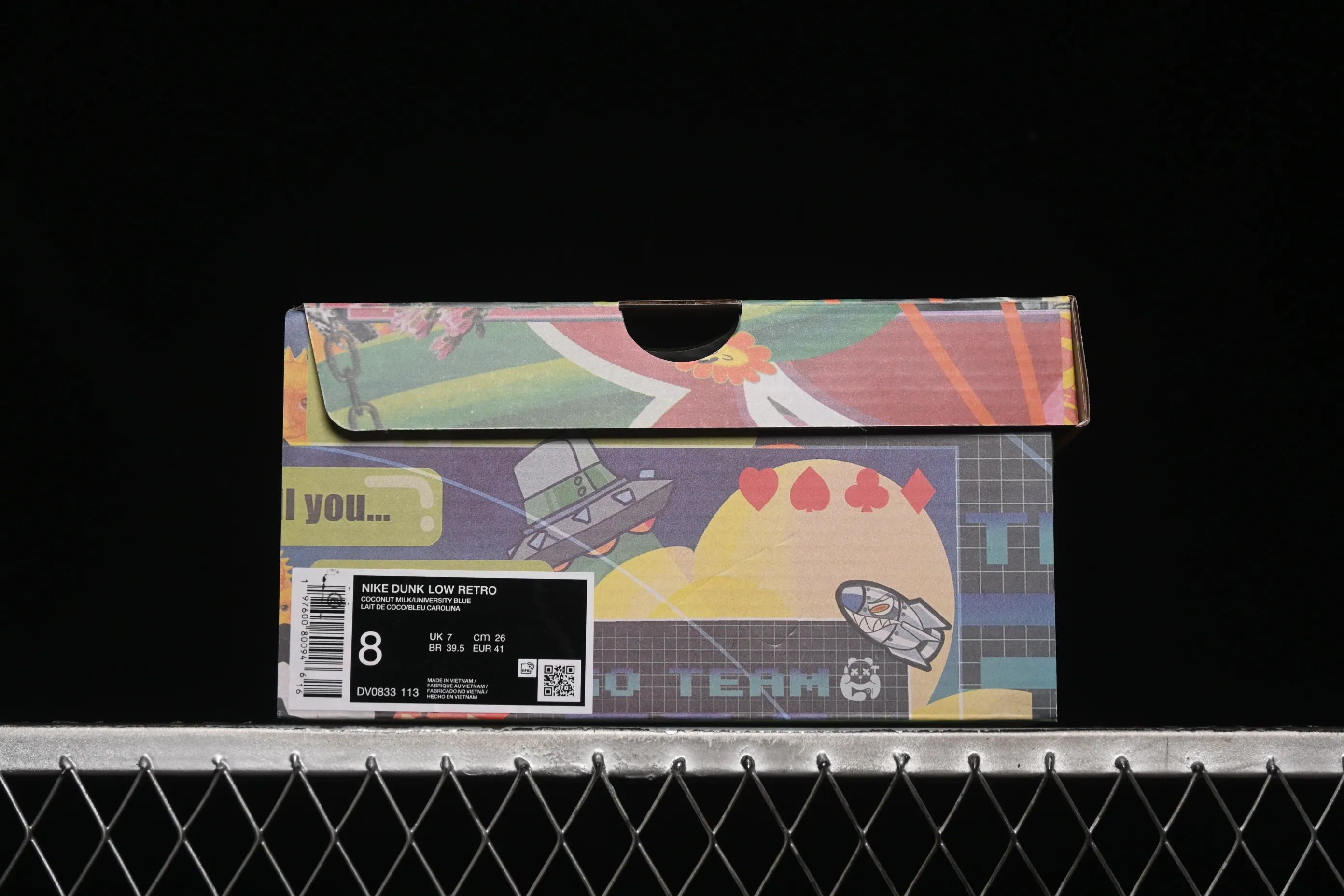 All categories Nk SB Dunk Series Nk SB Dunk Low High-end customized low-top sneakers Nike SB Dunk Low white and blue straps low-top casual sneakers DV0833-113
